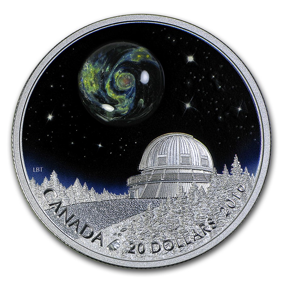 2016 Canada 1 oz Silver $20 The Universe