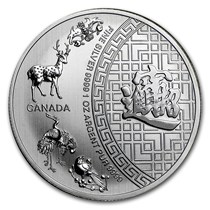 Buy 2016 Canadian 1 oz Silver $5 Five Blessings BU | APMEX