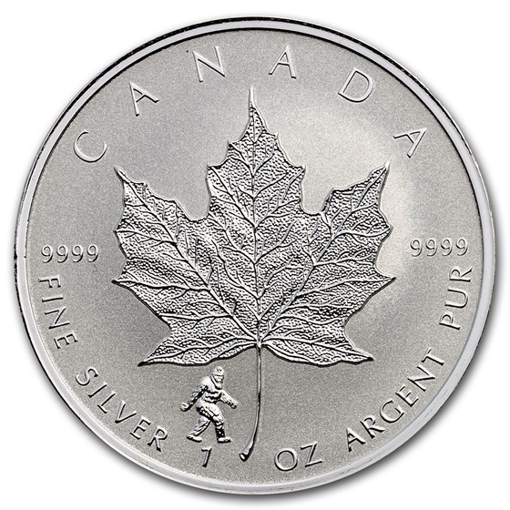 2016 Canada 1 oz Silver Maple Leaf Bigfoot Privy
