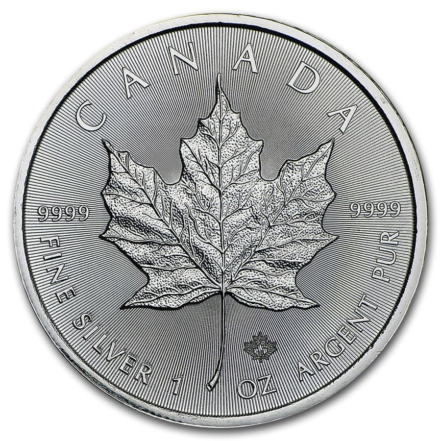 2016 Canada 1 oz Silver Maple Leaf BU