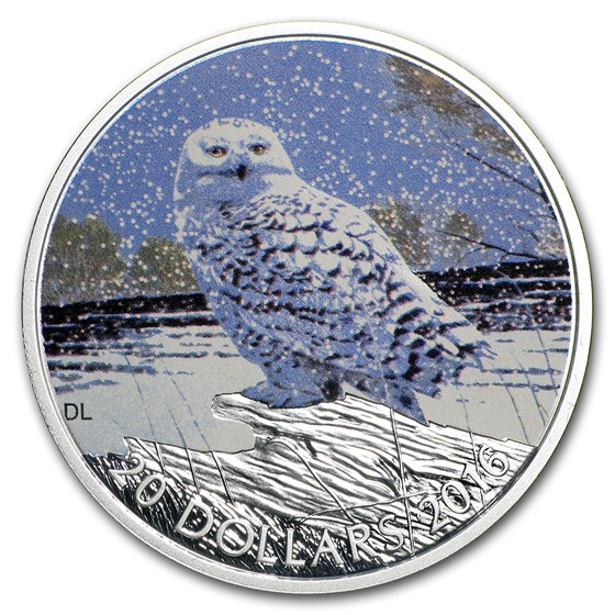 2016 Canada 1 oz Silver Snowy Owl 2016 Canada 1 oz Silver Snowy Owl