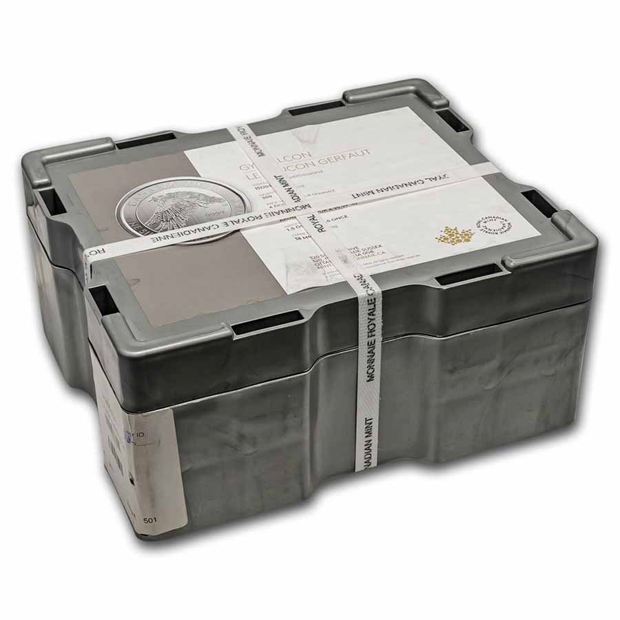 2016 Canada 300-Coin 1.5 oz Silver $8 White Falcon (Sealed Box)