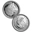2016 Canada 4-Coin Proof Silver Wolf Fractional Set