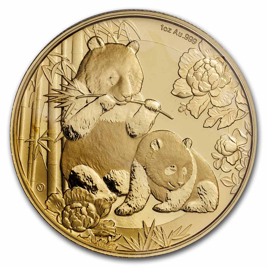 【強運・愛・成功運✨金箔大入】ジンジョークカオハン AJパコン師 プラクルアン Buy 2016 China 1 oz Gold Panda Honolulu HSNA Show Proof (Sealed