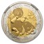 2016 China 3 gram Gold Panda Honolulu HSNA Show PF-69 NGC