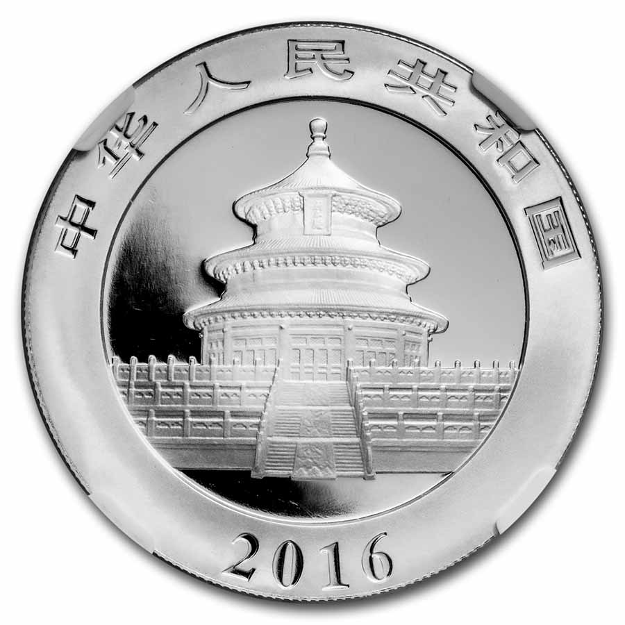 Buy 2016 China 30 gram Silver Panda MS-70 NGC (First Releases) | APMEX