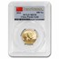 2016 China 5-Coin Gold Panda Set MS-70 PCGS (First Strikes)