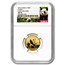 2016 China 8 Gram Gold Panda MS-70 NGC (Early Releases)