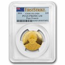 2016 Cook Isl. 1/4 oz Au Pope Francis 80th Birthday PR-69 PCGS-FS