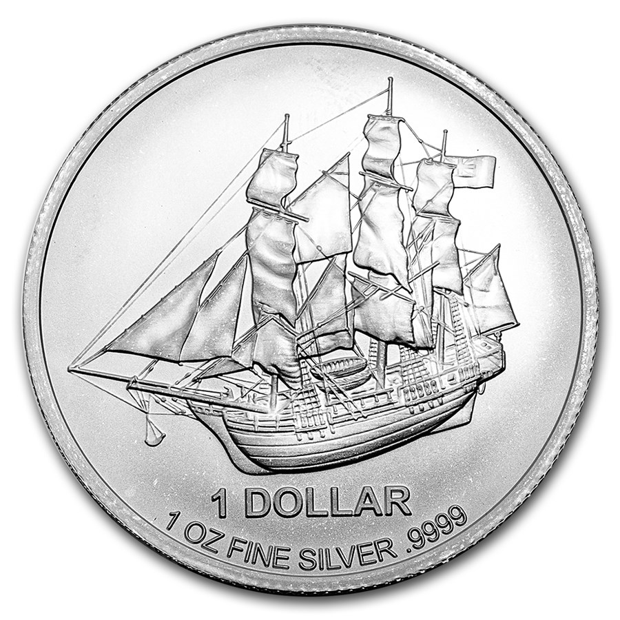 2016 Cook Islands 1 oz Silver Bounty Coin