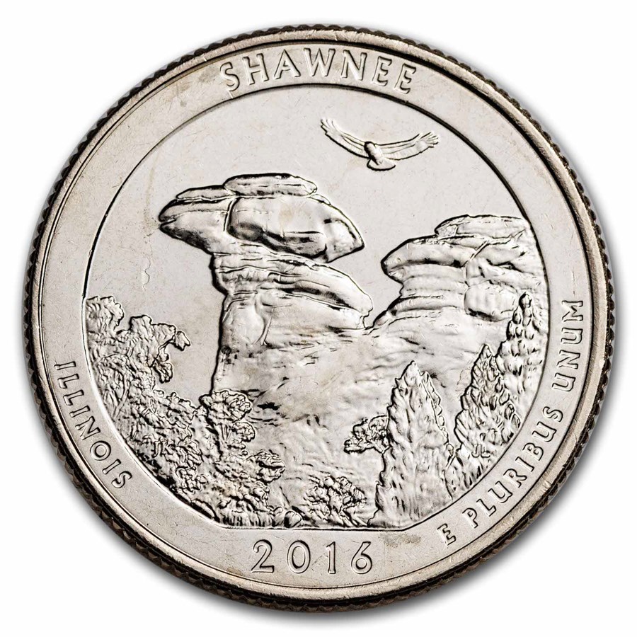 2016-D ATB Quarter Shawnee National Forest BU
