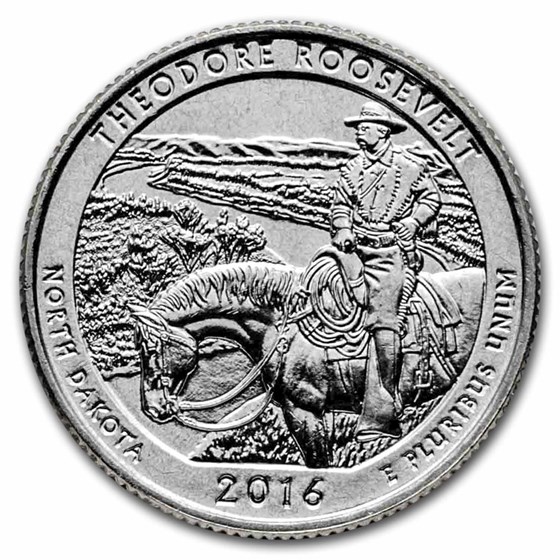 2016-D ATB Quarter Theodore Roosevelt National Park BU 2016-D ATB Quarter Theodore Roosevelt National Park BU