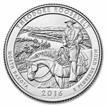 2016-D ATB Quarter Theodore Roosevelt Park BU 40-Coin Roll
