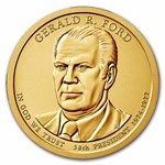2016-D Gerald Ford 25-Coin Presidential Dollar Roll BU