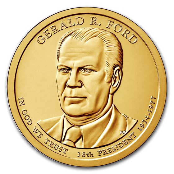 2016-D Gerald Ford Presidential Dollar BU 2016-D Gerald Ford Presidential Dollar BU