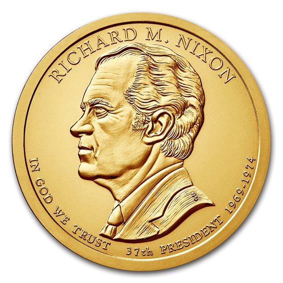 2016-D Richard Nixon Presidential Dollar BU 2016-D Richard Nixon Presidential Dollar BU