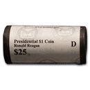 2016-D Ronald Reagan 25-Coin Presidential Dollar Roll