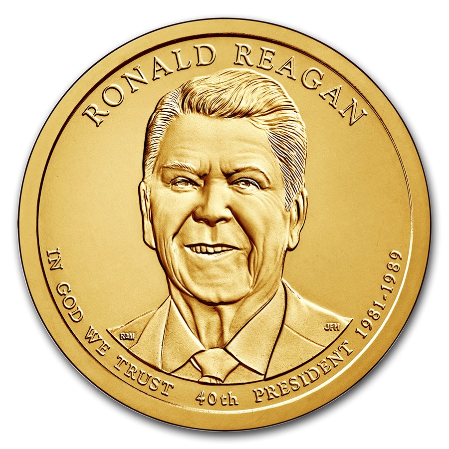 2016-D Ronald Reagan Presidential Dollar BU