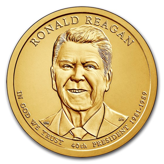 2016-D Ronald Reagan Presidential Dollar BU 2016-D Ronald Reagan Presidential Dollar BU