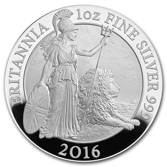 2016 Great Britain 1 oz Proof Silver Britannia 2016 Great Britain 1 oz Proof Silver Britannia