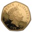2016 Great Britain 50 Pence Gold Battle of Hastings Proof