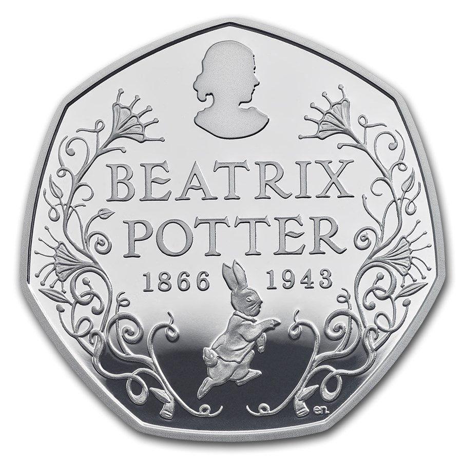 2016 Great Britain 8 grams Silver Beatrix Potter Proof
