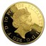 2016 Great Britain Gold 5 oz Shakespeare Proof (w/Box & COA)