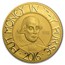 2016 Great Britain Gold 5 oz Shakespeare Proof (w/Box & COA)