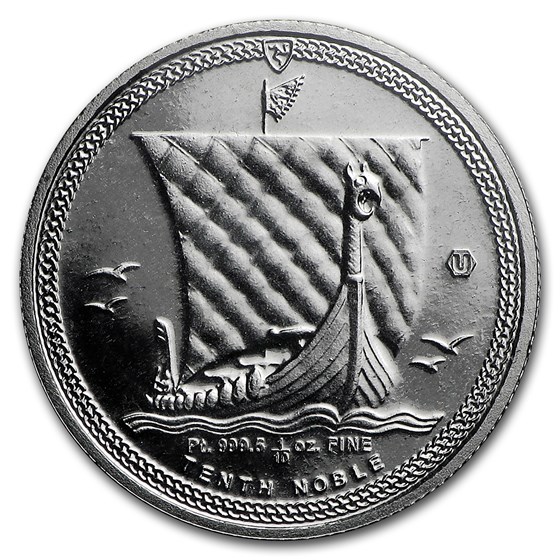 2016 Isle of Man 1/10 oz Platinum Noble BU 2016 Isle of Man 1/10 oz Platinum Noble BU