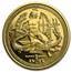 2016 Isle of Man 1 oz Gold Angel BU