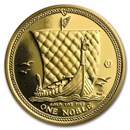 2016 Isle of Man 1 oz Gold Noble BU