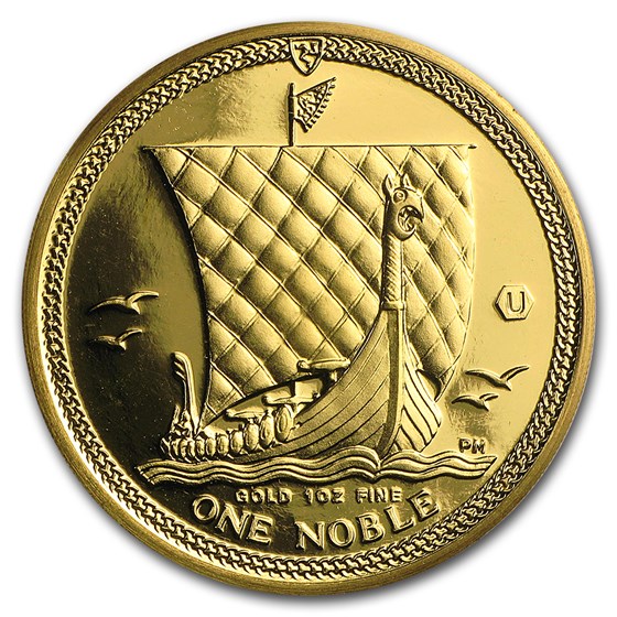 2016 Isle of Man 1 oz Gold Noble BU 2016 Isle of Man 1 oz Gold Noble BU