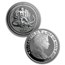 2016 Isle of Man 2-Coin Silver Angel Proof/Reverse Proof Set