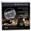 2016 Israel 1 oz Silver - Views Jerusalem (Mishkenot Sha'ananim)