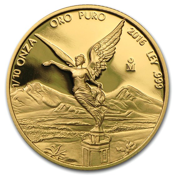 2016 Mexico 1/10 oz Proof Gold Libertad 2016 Mexico 1/10 oz Proof Gold Libertad