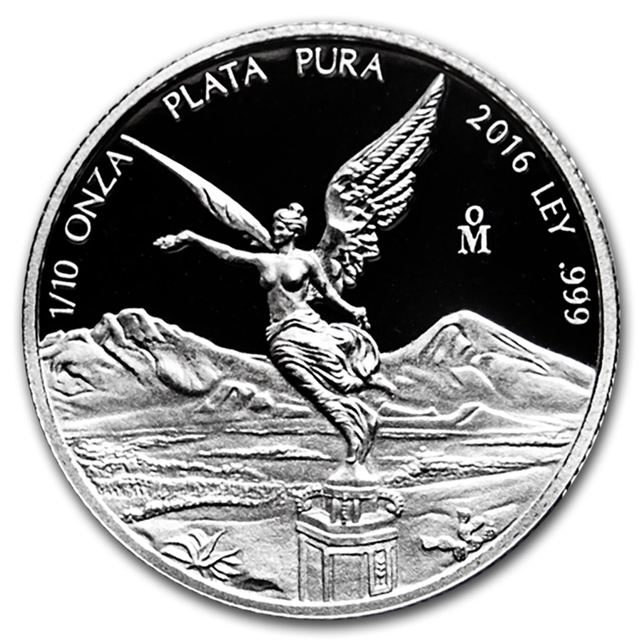 2016 Mexico 1/10 oz Silver Libertad Proof (In Capsule)