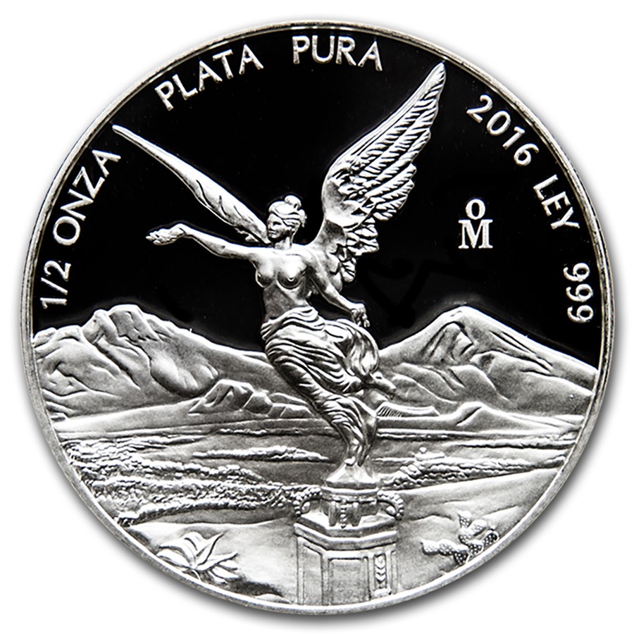 2016 Mexico 1/2 oz Silver Libertad Proof (In Capsule)