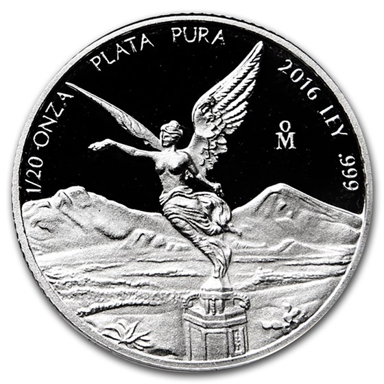 2016 Mexico 1/20 oz Silver Libertad Proof (In Capsule) 2016 Mexico 1/20 oz Silver Libertad Proof (In Capsule)