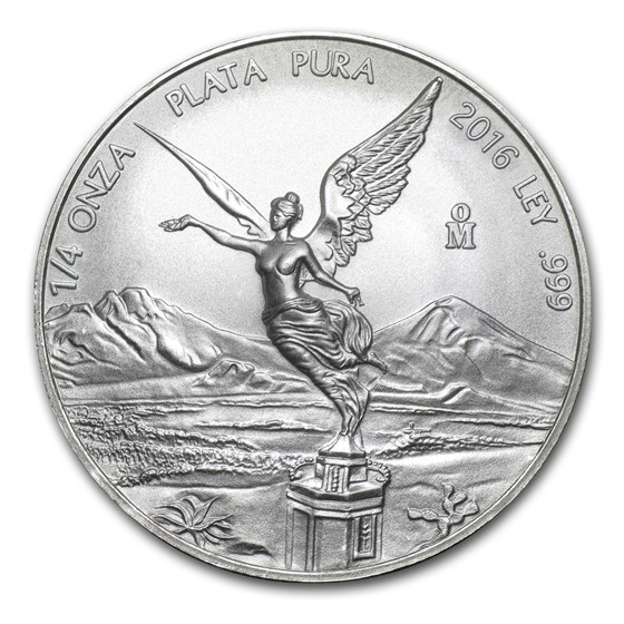 2016 Mexico 1/4 oz Silver Libertad BU 2016 Mexico 1/4 oz Silver Libertad BU
