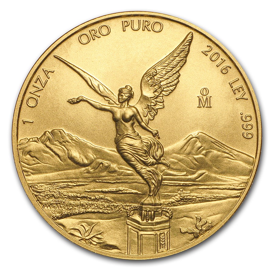 2016 Mexico 1 oz Gold Libertad BU