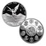 2016 Mexico 5-Coin Silver Libertad Proof Set (1.9 oz, Wood Box)