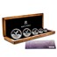 2016 Mexico 5-Coin Silver Libertad Proof Set (1.9 oz, Wood Box)