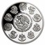2016 Mexico 7-Coin Silver Libertad Proof Set (8.9 oz, Wood Box)