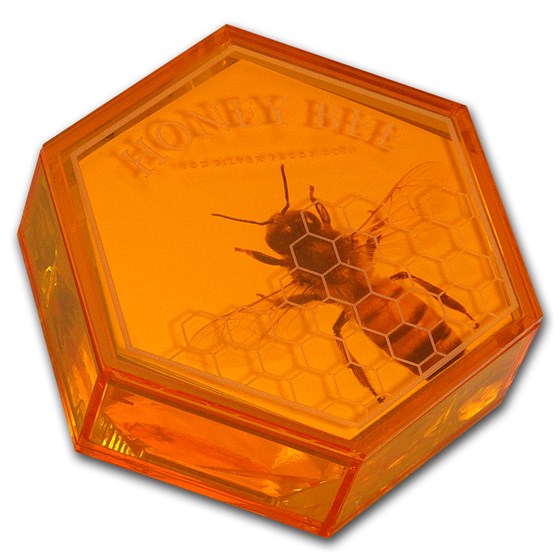 Buy 2016 New Zealand 1 oz Silver 1 Honey Bee Coin APMEX