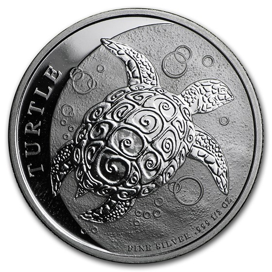 2016 Niue 1/2 oz Silver $1 Hawksbill Turtle BU 2016 Niue 1/2 oz Silver $1 Hawksbill Turtle BU
