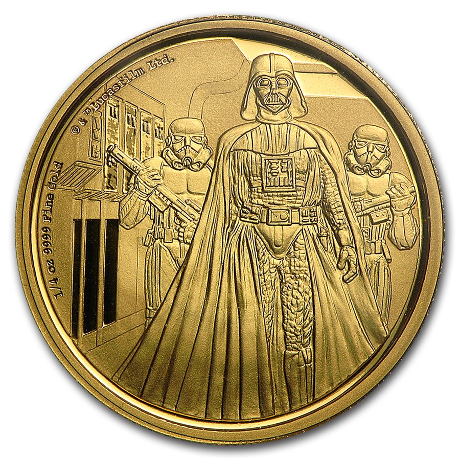 gold vader