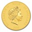 2016 Niue 1/4 oz Gold $25 Star Wars Princess Leia Prf (Box & COA)