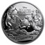 2016 Niue 1 oz Silver $2 Disney 65th Anniv of Alice in Wonderland