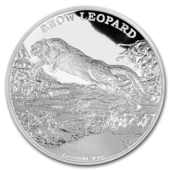 2016 Niue 1 oz Silver Endangered Species Snow Leopard 2016 Niue 1 oz Silver Endangered Species Snow Leopard