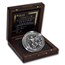 2016 Niue 2 oz Antique Silver Roman Gods (Jupiter)